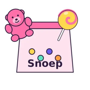 Snoepzak van Snoep met gummybeer en lolly